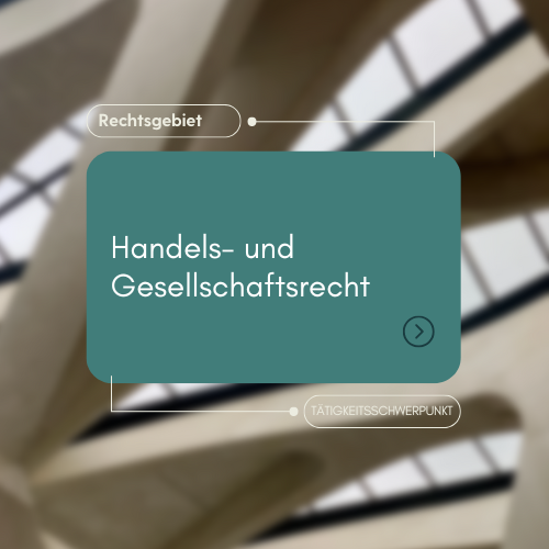 Handels- und Gesellschaftsrecht